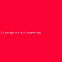Langlebiges Marmor-Portemonnaie