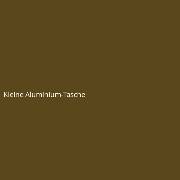 Kleine Aluminium-Tasche