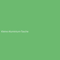 Kleine Aluminium-Tasche