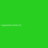 Unglaubliche Wolle-Uhr