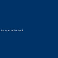 Enormer Wolle-Stuhl