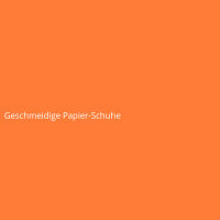 Geschmeidige Papier-Schuhe