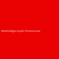 Mittelmäßiges Kupfer-Portemonnaie