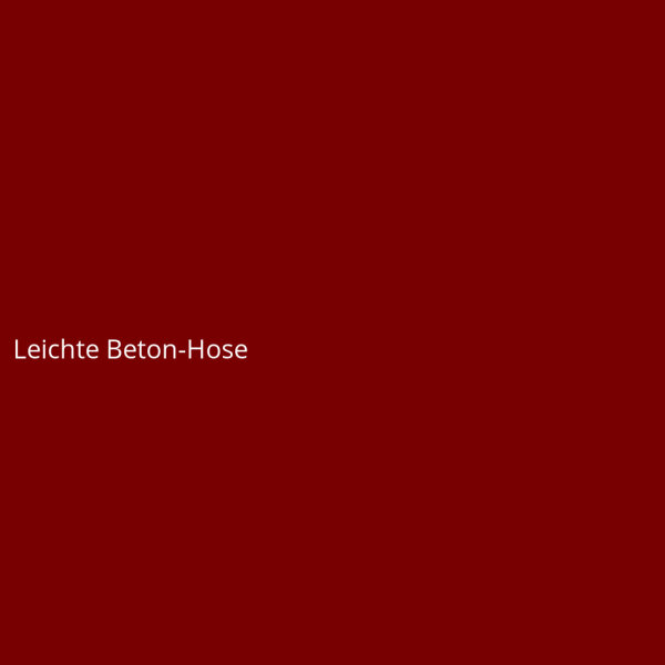 Leichte Beton-Hose