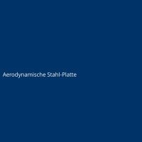 Aerodynamische Stahl-Platte