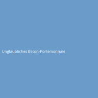Unglaubliches Beton-Portemonnaie