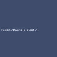 Praktischer Baumwolle-Handschuhe