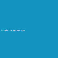 Langlebige Leder-Hose
