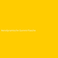 Aerodynamische Gummi-Flasche